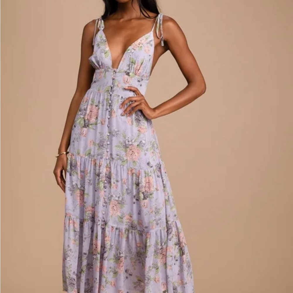 Lulu’s Everlasting Sight Midi Dress